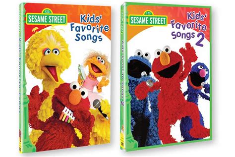 Sesame Street Kids Favorite Songs Dvd