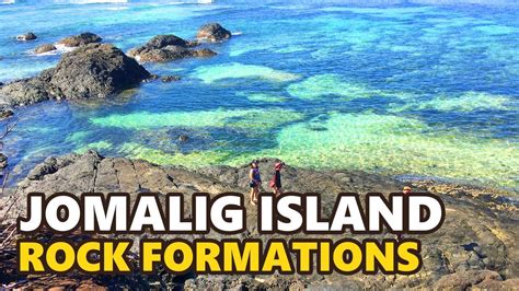 Pulo Rock Formations in Jomalig Island - YouTube