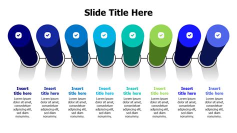 5 points columns infographic Inforgraphics & Slides