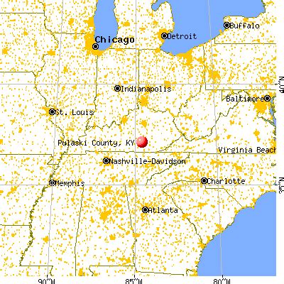 Pulaski County, Kentucky detailed profile - houses, real estate, cost ...