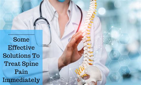 Some Effective Solutions To Treat Spine Pain Immediately | by Get Live Post | Medium