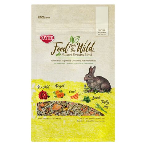 Kaytee Food from the Wild Rabbit Food, 4 lbs. | Petco