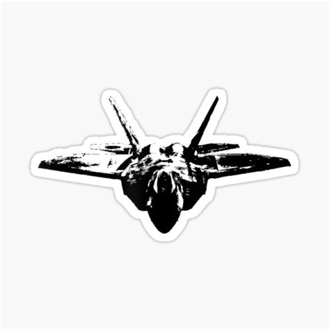 "F-22 Raptor Fighter Jet" Sticker for Sale by substantialsous | Redbubble