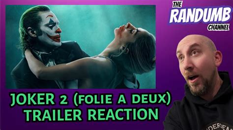 Joker 2 Trailer Reaction - YouTube
