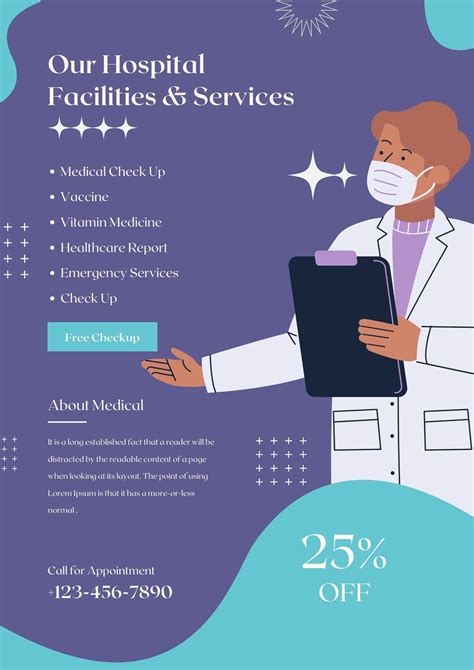 Medical Poster Design Template