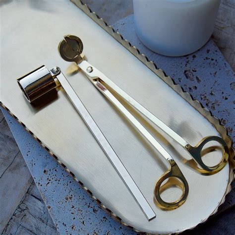 Personalised Candle Snuffer And Wick Trimmer Set By Illumer | notonthehighstreet.com