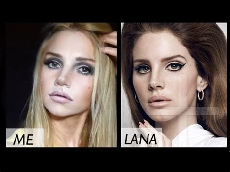 Lana Del Rey Makeup Transformation | Saubhaya Makeup