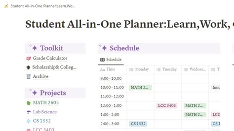 10 Best Notion Class Schedule Templates 2025 (Free & Paid)