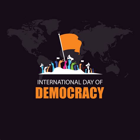 International Democracy Day, poster or banner for International Democracy Day. vector ...