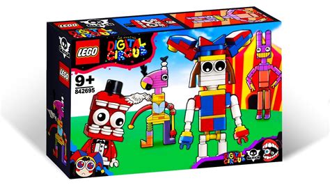 Download LEGO Amazing Digital Circus Sets | Pomni Jax Official Lego Minifigures Watch online