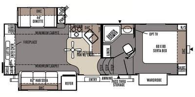 2015 Forest River Rockwood Signature Ultra Lite 8265WS Fifth Wheel Specs