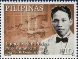 Lucio San Pedro on Philippine Stamps