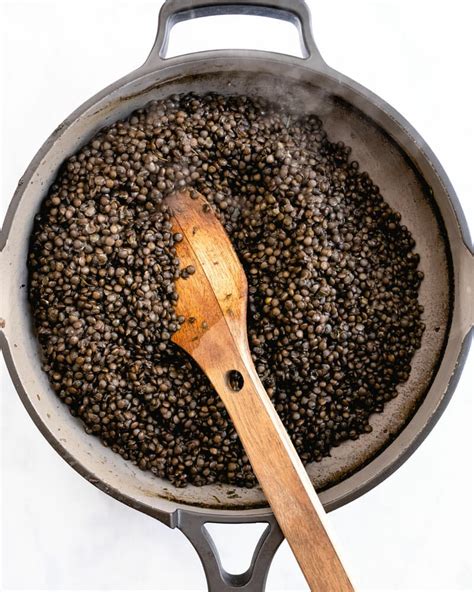 Seasoned Black Lentils Recipe – A Couple Cooks