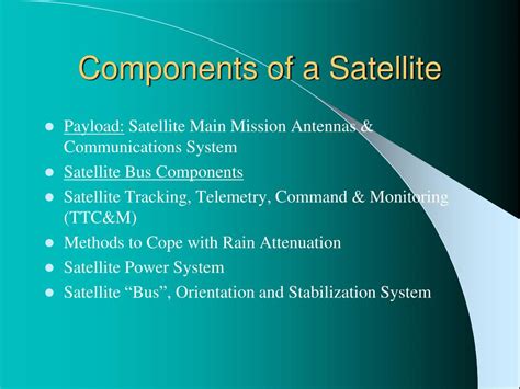 PPT - Basic Satellite Communication (3) Components of Communications Satellite PowerPoint ...