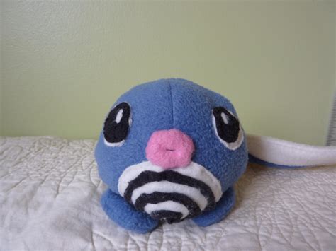 Poliwag plushie front by Mango-Swirl on DeviantArt