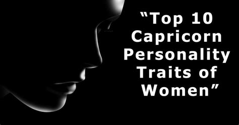 10 Capricorn Personality Traits Female Makes Her Stand Out – Capricorn ...