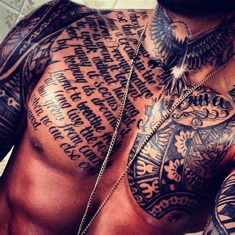 Best Half Chest Tattoos For Men