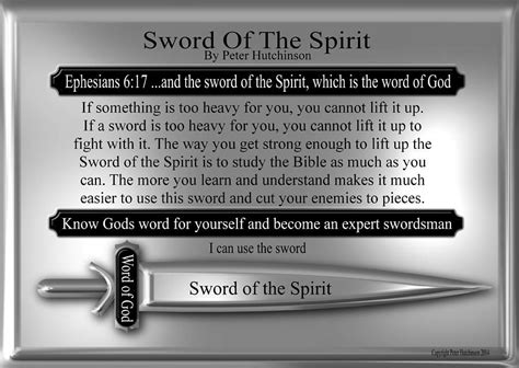 Sword of the Spirit | Sword Of The Spirit by Bible Verse Pictures ...