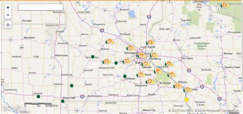 Midwest Energy Power Outage Map - United States Map