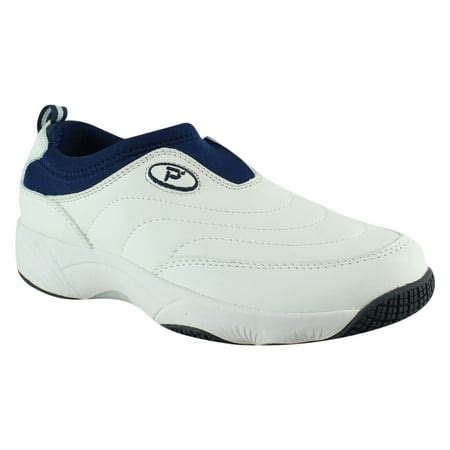 Propet - New Propet Womens W3851 SrWhiteNavy Walking Shoes Size 6 Wide (C, D, W) - Walmart.com