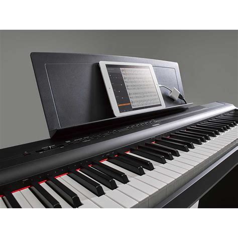 Yamaha P125 Digital Piano, Black - Keysound