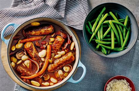 Slow-cooker sausage and butter bean casserole | Tesco Real Food