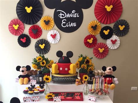 Mickey Bday Themes: 5 Best Mickey Mouse Birthday Decorations