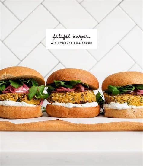 Falafel Burgers Recipe - Love and Lemons