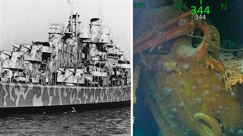 Wreck of the USS Juneau, famous for the deaths of the 5 Sullivan brothers, discovered in Pacific ...