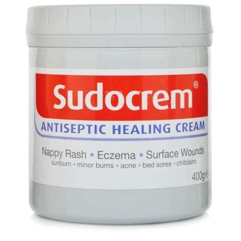 400g Antiseptic Sudocrem Healing Cream Sunburn Minor Burns Bed Sores ...