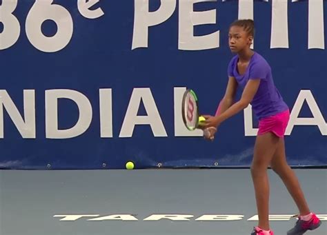 Gael Monfils Sister Maelie Monfils Is A Future Tennis Star