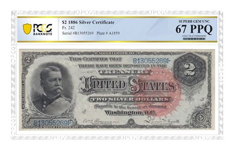 A Closer Look at the Series of 1886 $2 Silver Certificate