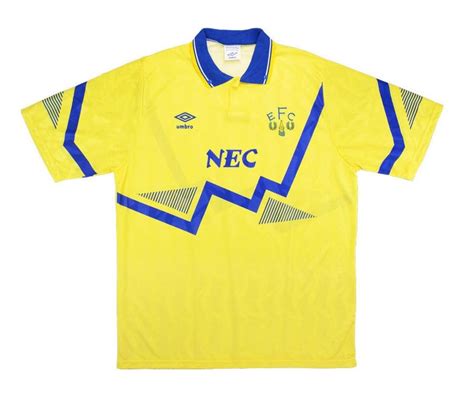 Everton FC 1990-91 Away Kit