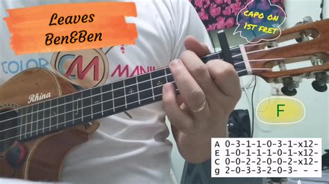 Leaves (Ben & Ben) - Ukulele fingerstyle with tabs, chords, and lyrics ...