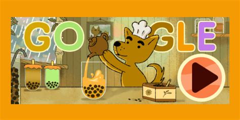 Relaxing Google Doodle Game Will Have You Making Boba Tea On Repeat