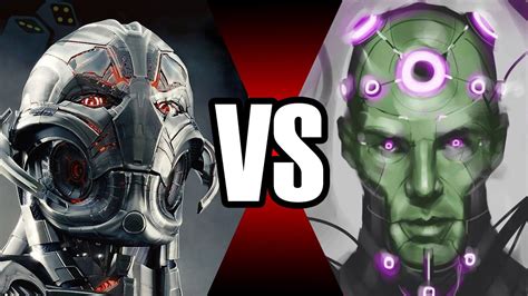 ULTRON VS BRAINIAC | BATALHA MORTAL | Ei Nerd - YouTube