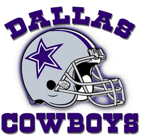 Full Color Dallas Cowboys Helmet Die Cut Decal