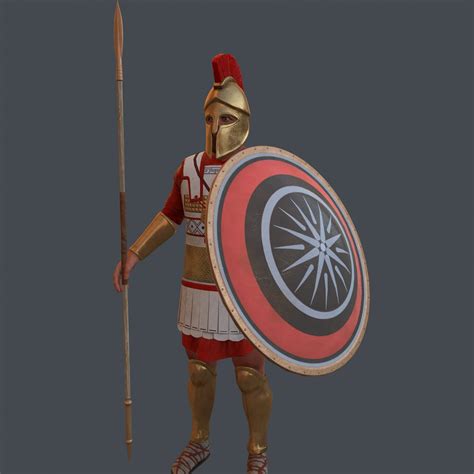 Spartan Hoplite Character — polycount