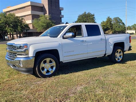 Pre-Owned 2018 Chevrolet Silverado 1500 LTZ 4D Crew Cab in Beaufort # ...