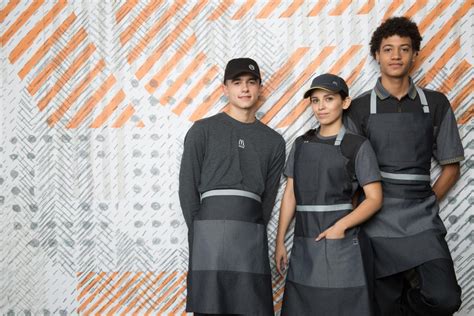 Hold Up — The New McDonald’s Uniforms Are Actually Really Trendy