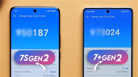 Snapdragon 7S Gen 2 Vs Snapdragon 7+ Gen 2 | Antutu Benchmark ...