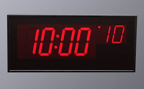 Industrial LED Timer Clocks from Digital Display Systems