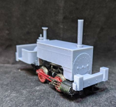 OO / 1:76 / 4mm Neilson Box Tank Body For Hornby's Peckett W4 Chassis | eBay