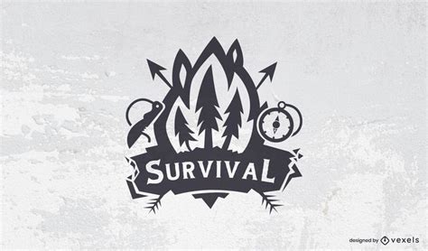 Survival logo template #AD , #Survival, #template, #logo | Survival ...