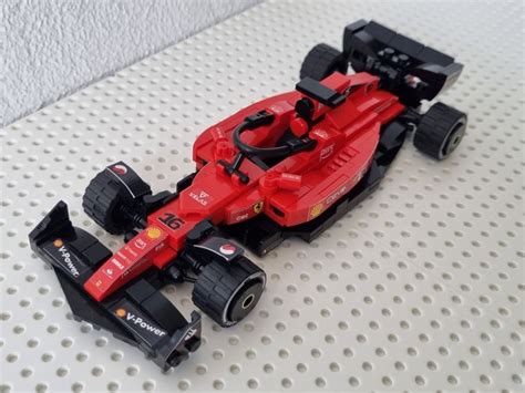 LEGO - MOC - Charles Leclerc/Carlos Sainz Ferrari the - Catawiki