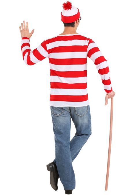 Where's Waldo Costume | Waldo Halloween Costume for Adults - $29.99