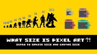 What Size Is Pixel Art Intro To Sprite And Canvas Size Pixel Art Pixel ...