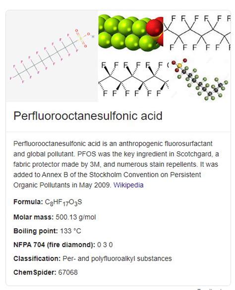 Perfluorooctancesulfonic Acid (PFOS)