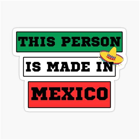 "Mexico independence Day 2023 - Made in Mexico " Sticker for Sale by ...