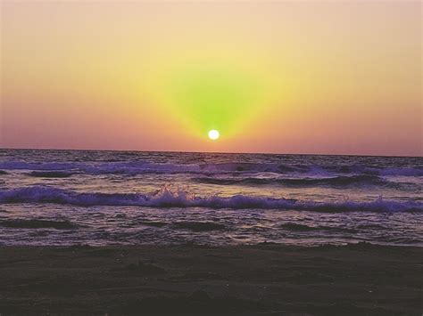 Sunset at Tel Aviv beach :) : r/pics